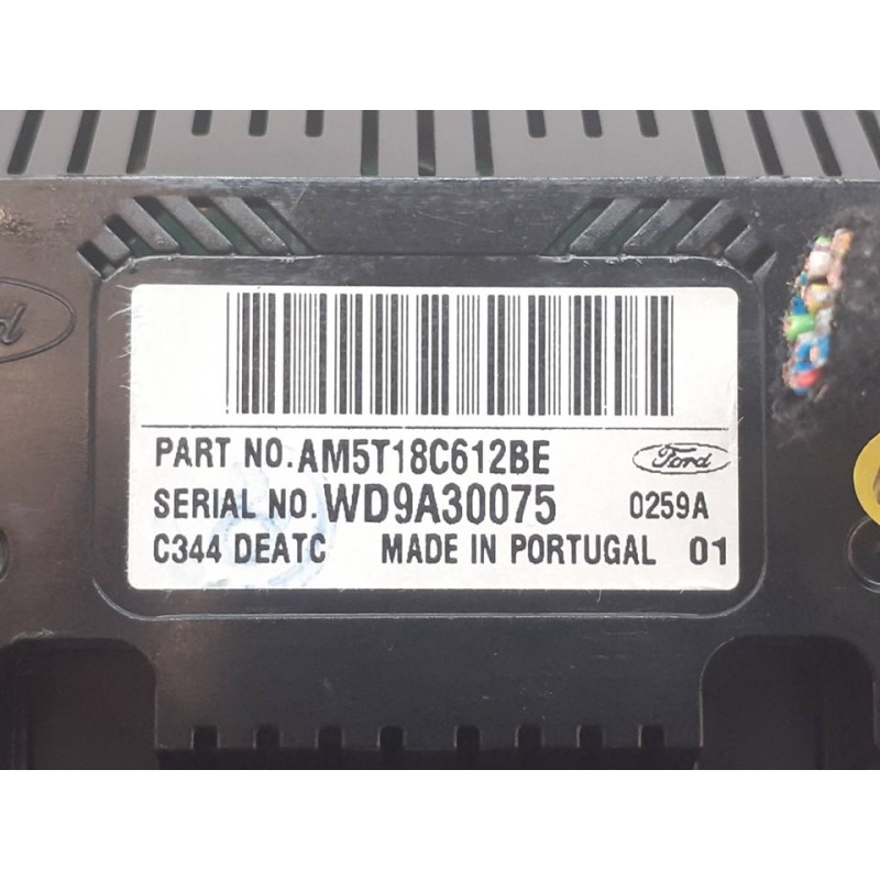 Recambio de mando climatizador para ford grand c-max titanium referencia OEM IAM AM5T18C612BE - Gris 2