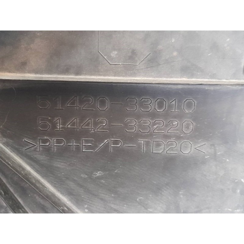 Recambio de cubrecarter para toyota camry (xv70) hybrid advance referencia OEM IAM 5142033010 5144233220 - Marrón 2