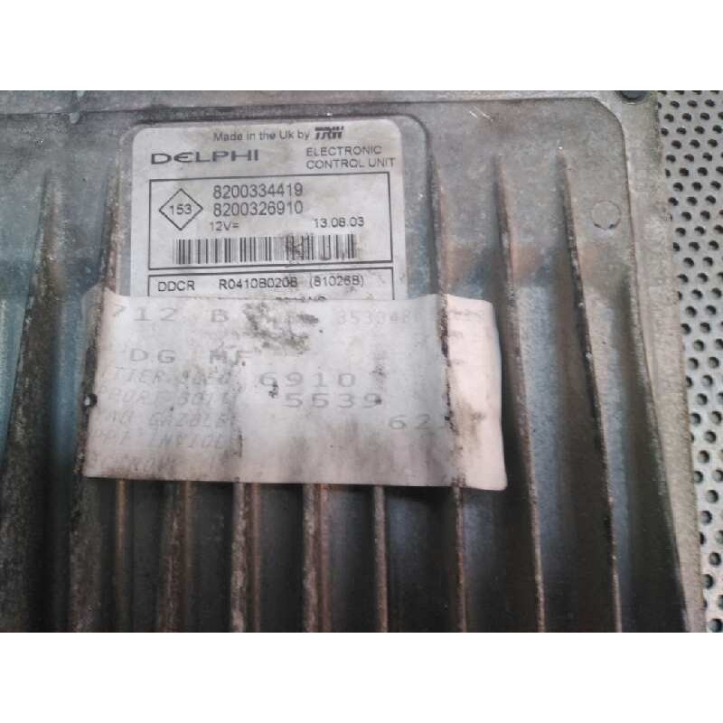 Recambio de centralita motor uce para renault scenic ii 1.5 dci diesel referencia OEM IAM 8200334419 8200326910 DELPHI - Gris 3