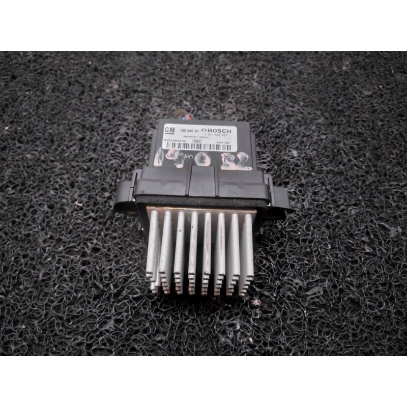 Recambio de resistencia calefaccion para opel astra j lim. excellence referencia OEM IAM 13598091  