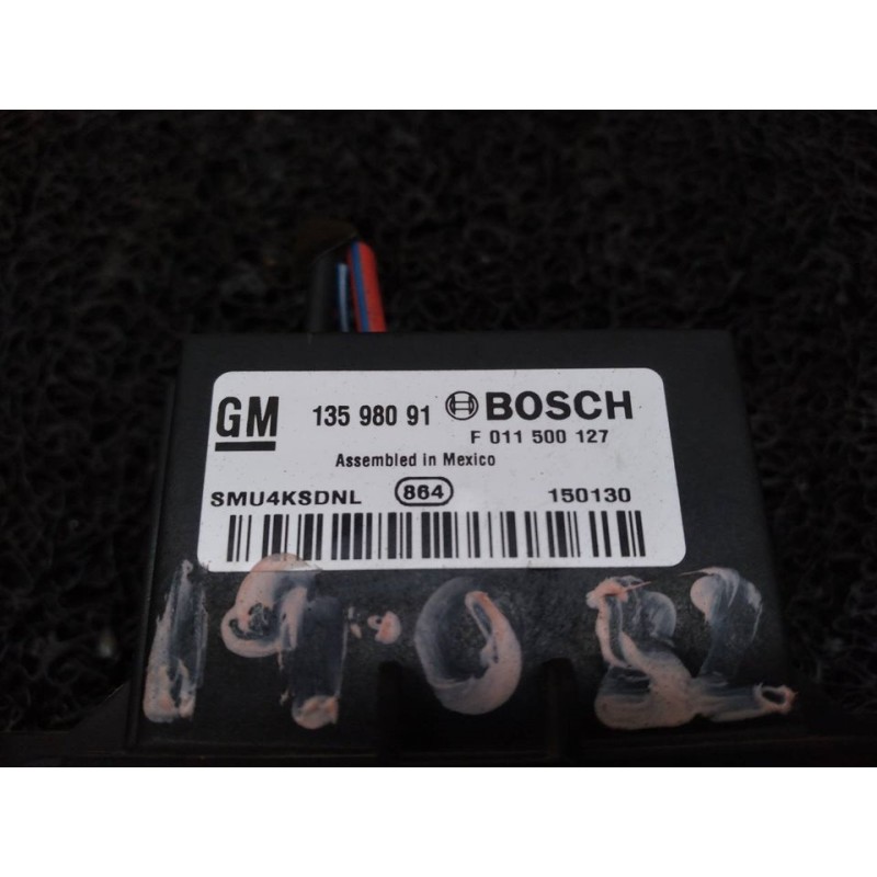 Recambio de resistencia calefaccion para opel astra j lim. excellence referencia OEM IAM 13598091 2
