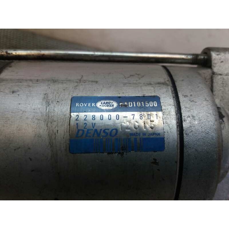 Recambio de motor arranque para mg serie 75 (rj) 2.0 cdti classic referencia OEM IAM 2280007801 DENSO 2