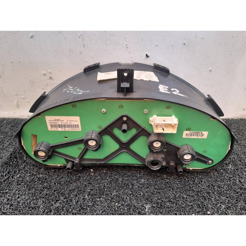Recambio de cuadro instrumentos para peugeot 206 berlina x-line referencia OEM IAM 9648836580 00500803 5550003001 - Azul 3