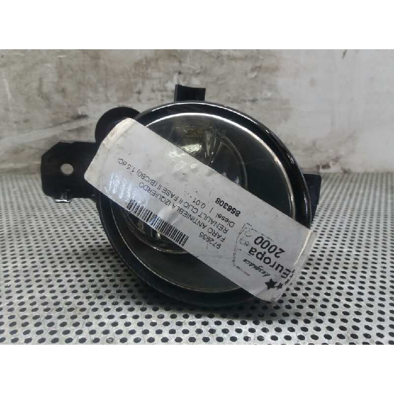 Recambio de faro antiniebla izquierdo para renault clio ii fase ii (b/cb0) 1.5 dci diesel referencia OEM IAM   