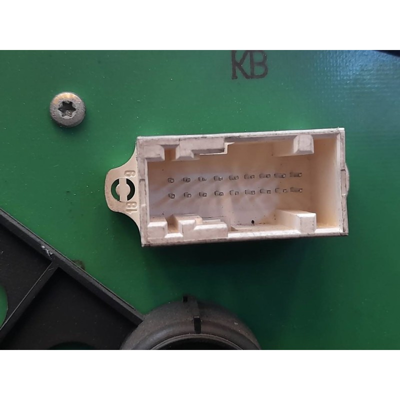 Recambio de cuadro instrumentos para peugeot 206 berlina x-line referencia OEM IAM 9648836580 00500803 5550003001 - Azul 4