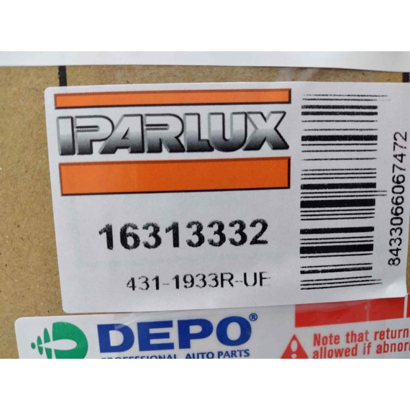 Recambio de piloto trasero derecho para ford transit mod. 2000 combi ft 260 2.0 corto referencia OEM IAM 16313332 2