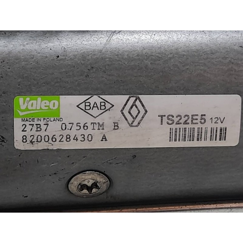 Recambio de motor arranque para renault scenic ii grand privilege referencia OEM IAM 8200628430A  VALEO 4