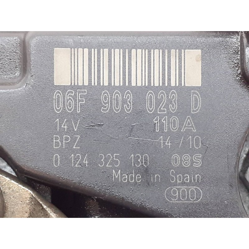 Recambio de alternador para skoda fabia (5j2 ) style referencia OEM IAM 06F903023D 0124325130 5
