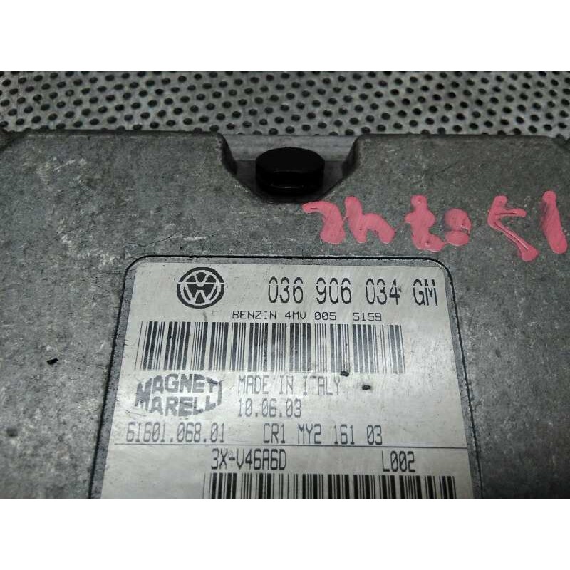 Recambio de centralita motor uce para seat ibiza (6l1) stella referencia OEM IAM 036906034GM 6160106801 - Rojo 2