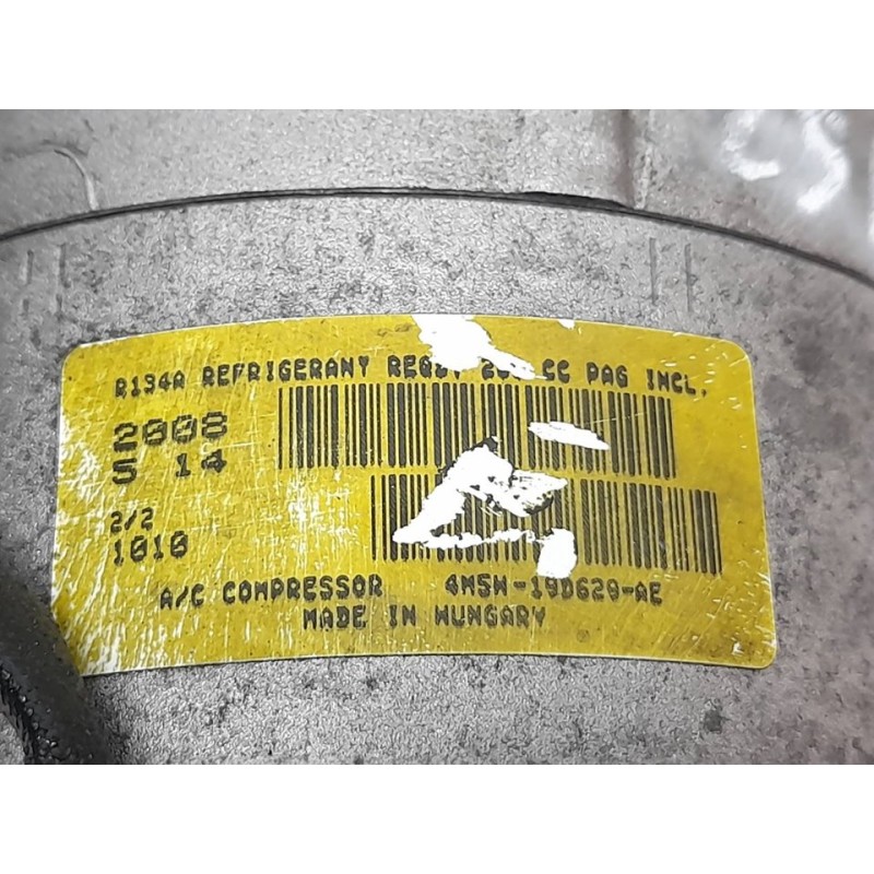 Recambio de compresor aire acondicionado para ford focus lim. (cb4) trend referencia OEM IAM 4M5H19D629AE - Gris 3
