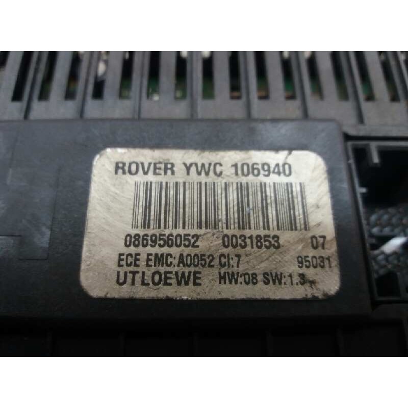 Recambio de mando luces para mg serie 75 (rj) 2.0 cdti classic referencia OEM IAM YWC106940 086956052 4