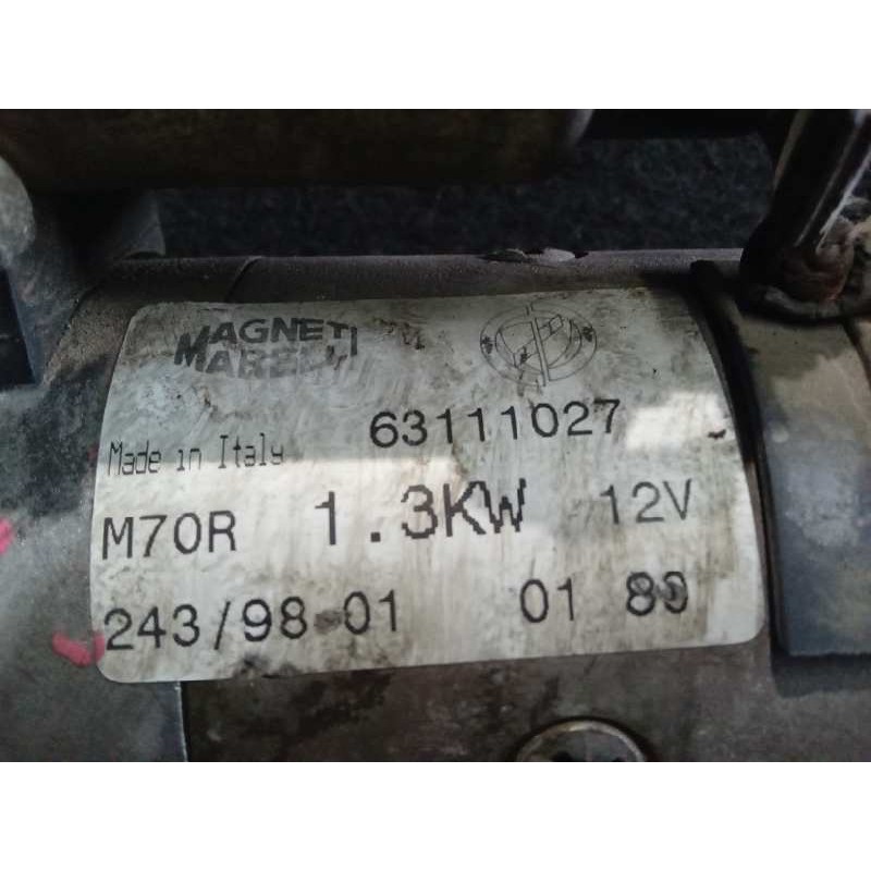 Recambio de motor arranque para alfa romeo 146 1.4 cat referencia OEM IAM 63111027  MAGNETIMARELLI 3