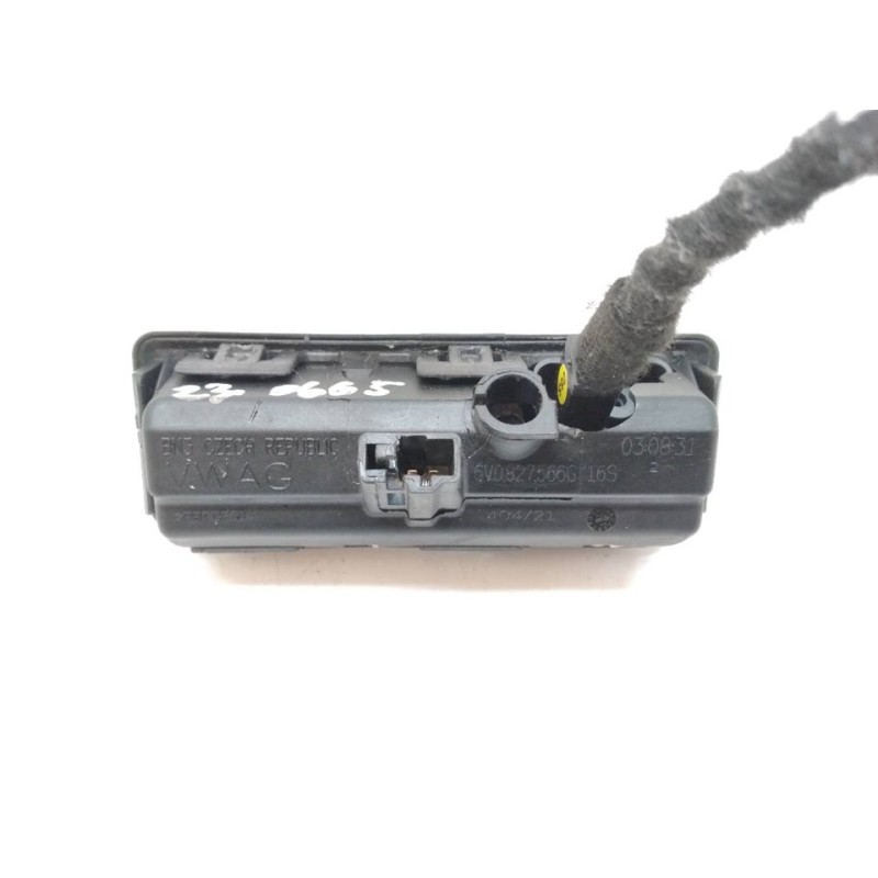 Recambio de maneta exterior porton para skoda fabia ambition plus referencia OEM IAM 6V0827566G - Blanco 3