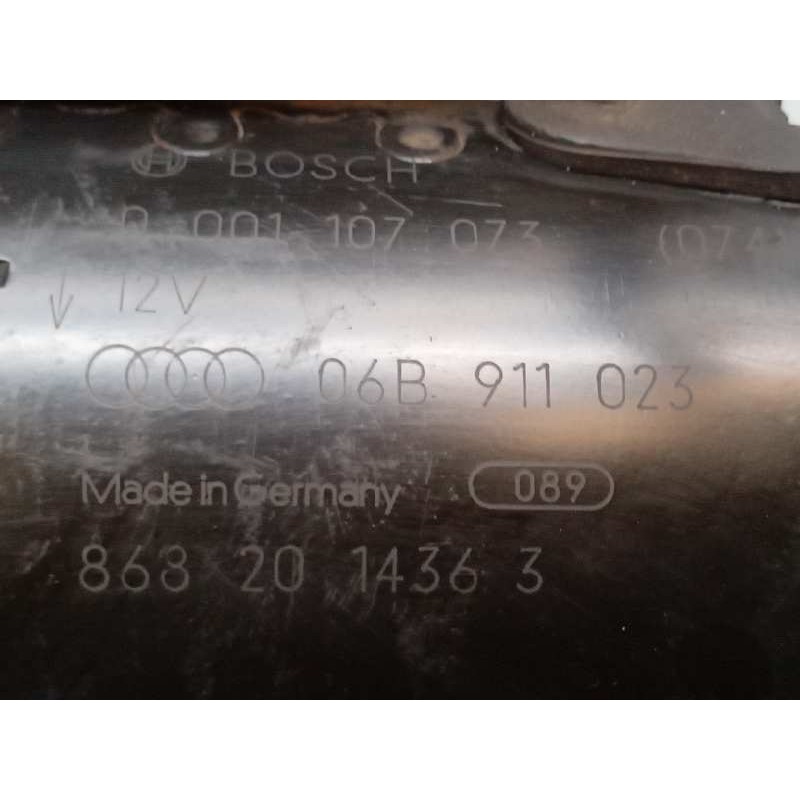 Recambio de motor arranque para audi a6 berlina (4b2) 1.8 t referencia OEM IAM 06B911023 - Verde 5