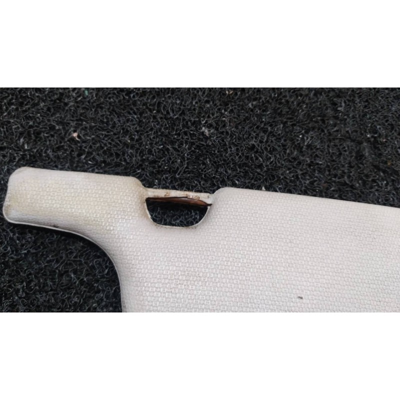 Recambio de parasol izquierdo para kia sephia gtx referencia OEM IAM - Blanco 4