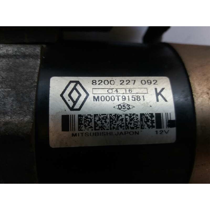 Recambio de motor arranque para renault scenic ii luxe privilege referencia OEM IAM 8200227092 M000T91581 - Gris 5
