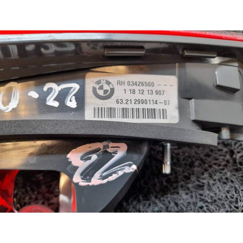 Recambio de piloto trasero derecho interior para bmw x1 (e84) sdrive 18d referencia OEM IAM 6321299011407 1181213907 - Negro 2