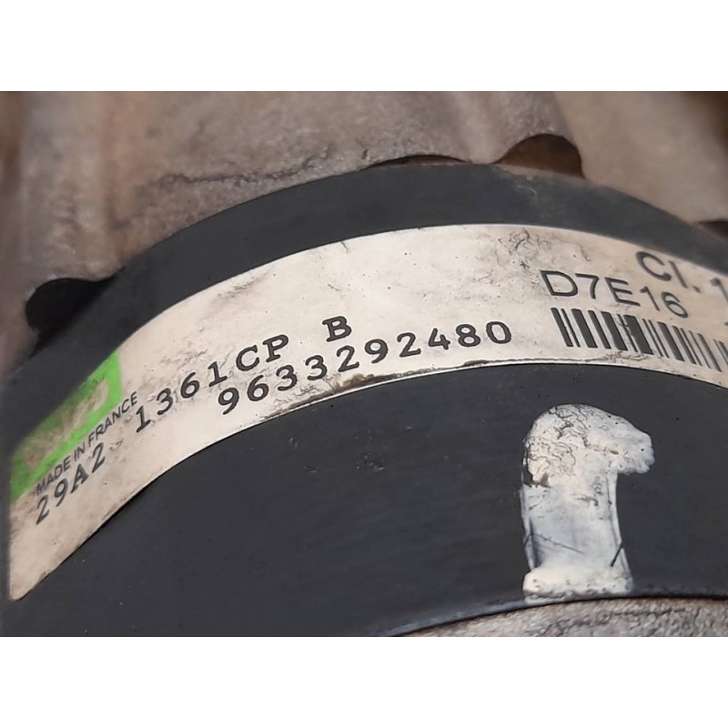 Recambio de motor arranque para peugeot 106 (s2) max referencia OEM IAM 9633292480 D7E16 VALEO 3