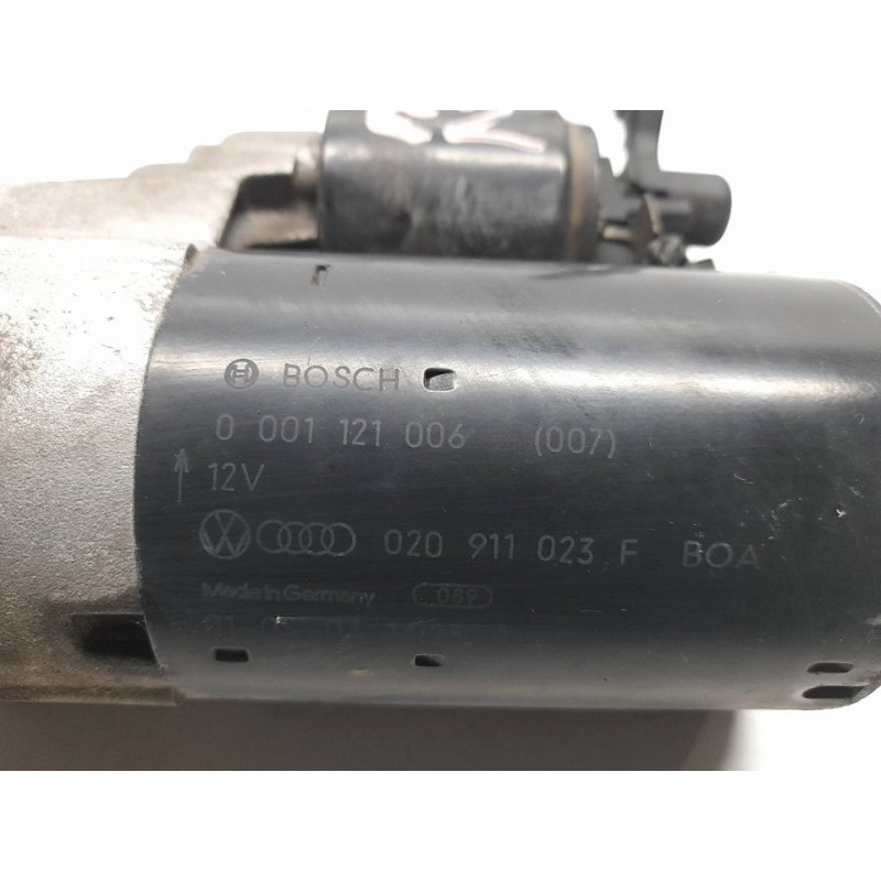 Recambio de motor arranque para audi a3 (8l) 1.6 ambiente referencia OEM IAM 0001121006 020911023F - Azul 2