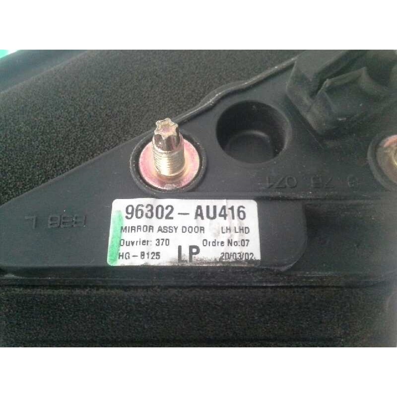 Recambio de retrovisor izquierdo para nissan primera berlina (p12) 2.2 16v turbodiesel cat referencia OEM IAM 96302AU416 4