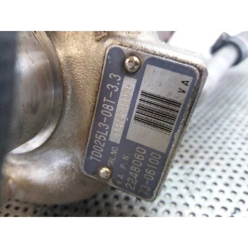 Recambio de turbocompresor para mg serie 75 (rj) 2.0 cdti classic referencia OEM IAM TD025L308T33 2248060 5