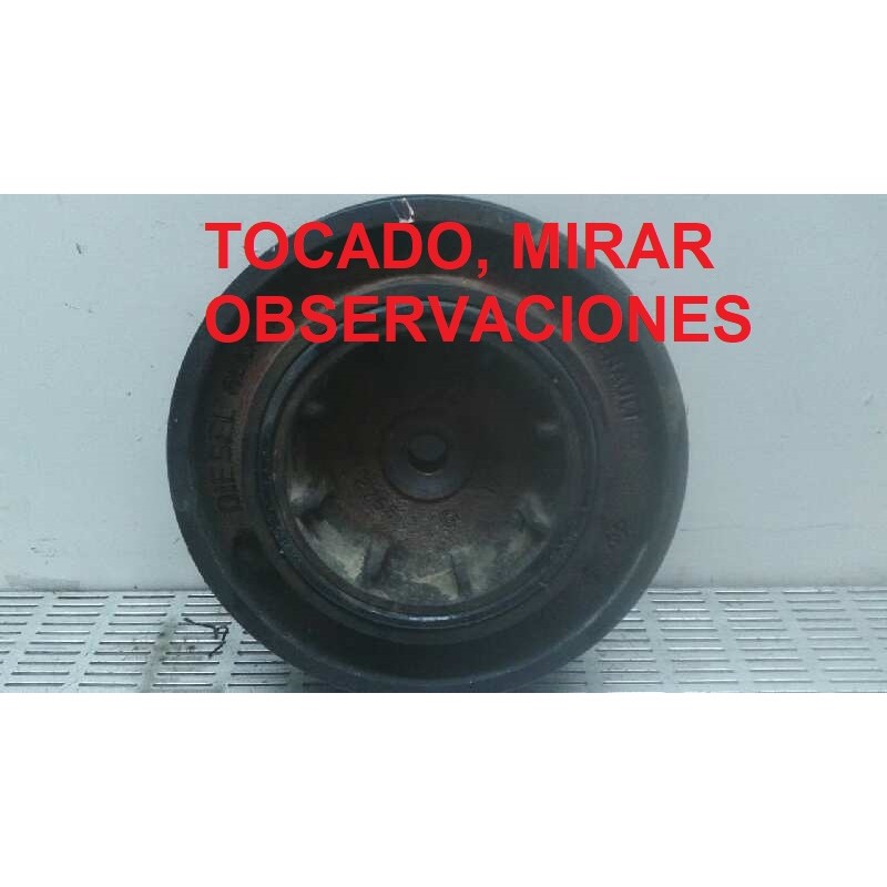 Recambio de polea cigueñal para opel vivaro 1.9 cdti cat (f9q-760 / l08) referencia OEM IAM   