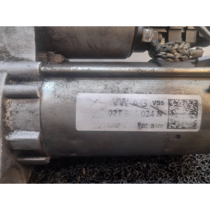 Recambio de motor arranque para skoda fabia (5j2 ) ambition referencia OEM IAM 02T911024N D6GS12M VALEO 2