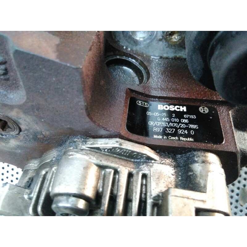 Recambio de bomba inyeccion para opel astra h berlina 1.7 16v cdti referencia OEM IAM 0445010086 8973279240 - Gris 4