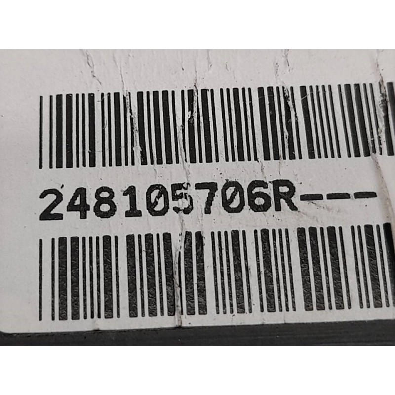 Recambio de cuadro instrumentos para dacia sandero laureate referencia OEM IAM 248105706R - Blanco 2