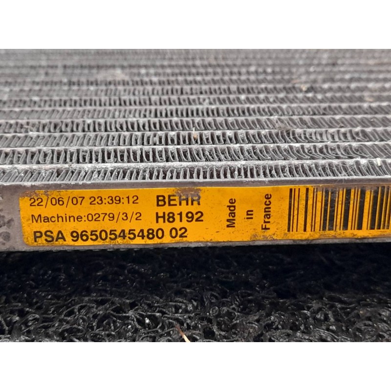 Recambio de condensador / radiador aire acondicionado para peugeot 308 sport referencia OEM IAM 9650545480 2