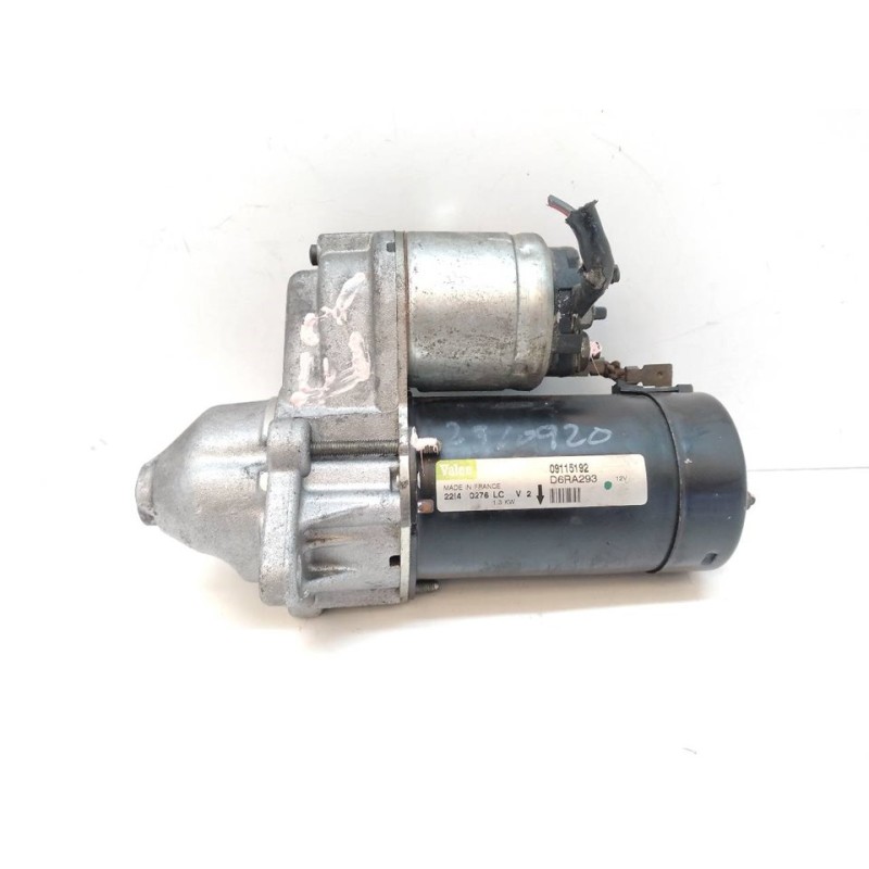 Recambio de motor arranque para opel astra h berlina enjoy referencia OEM IAM D6RA293 09115192 VALEO