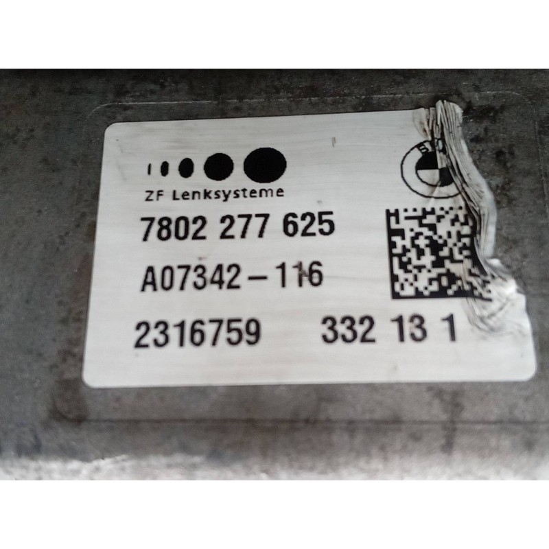 Recambio de cremallera direccion para bmw x1 (e84) sdrive 18d referencia OEM IAM 7802277625 A07342116 7806079600 - Negro 4