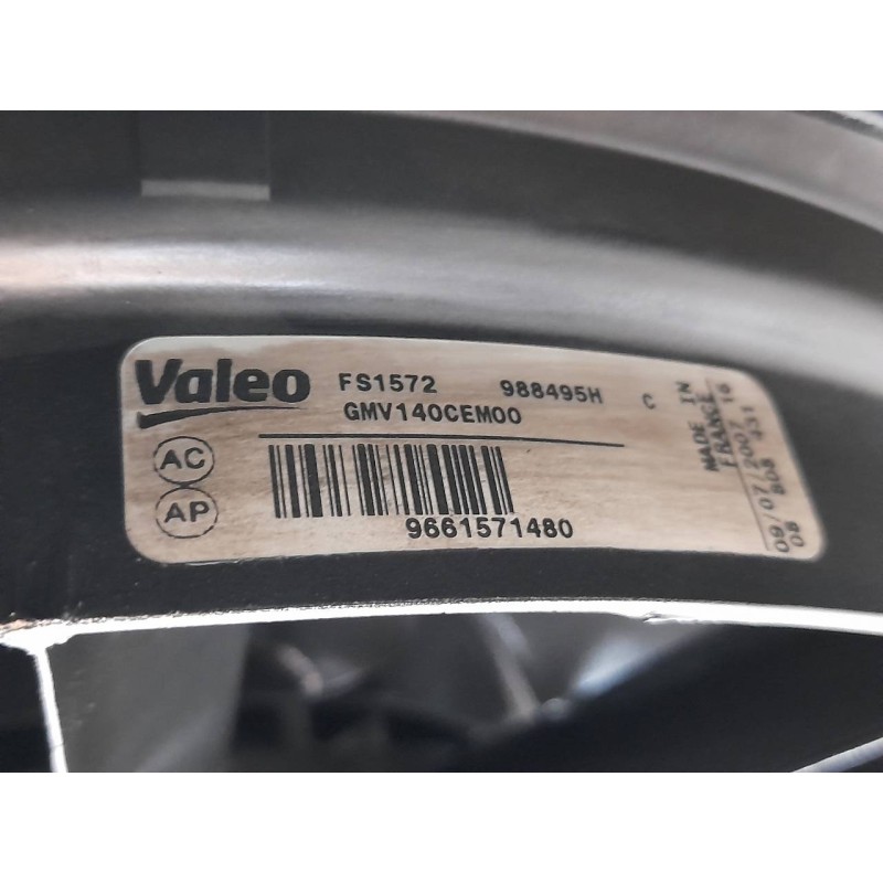 Recambio de electroventilador para peugeot 308 sport referencia OEM IAM 9661571480  VALEO 4