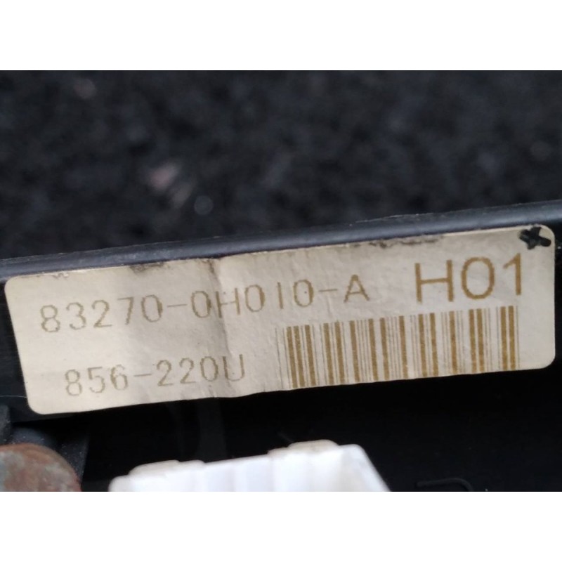 Recambio de cuadro instrumentos para citroën c1 sx referencia OEM IAM 832700H010A 856220U 3