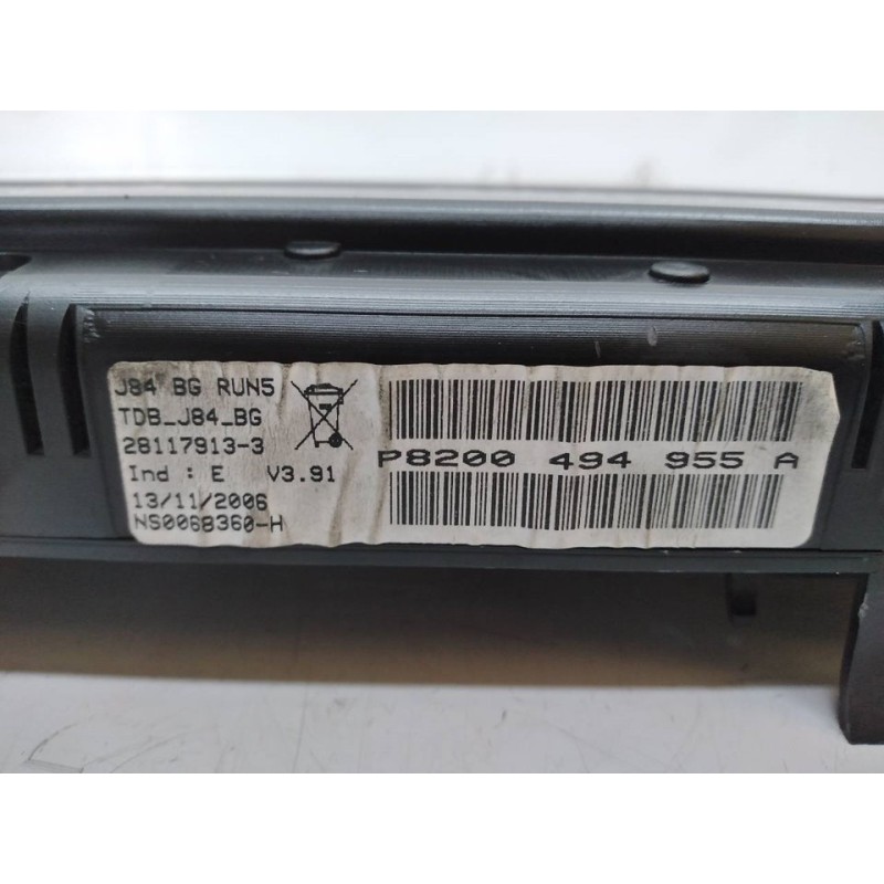 Recambio de cuadro instrumentos para renault scenic ii grand expression referencia OEM IAM P8200494955A 2