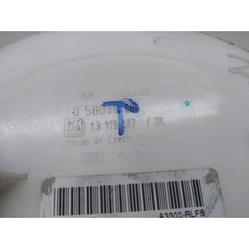 Recambio de aforador para opel astra h berlina enjoy referencia OEM IAM 13119487DK 0580314083 - Blanco 5
