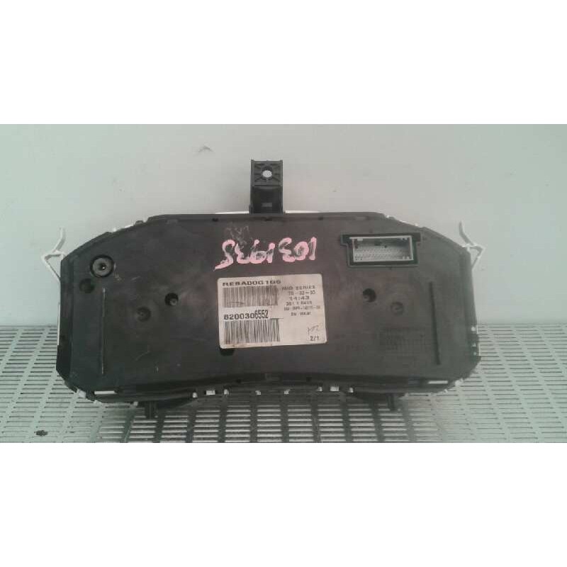 Recambio de cuadro instrumentos para renault megane ii berlina 5p 1.5 dci diesel referencia OEM IAM 8200306552 - Azul 4
