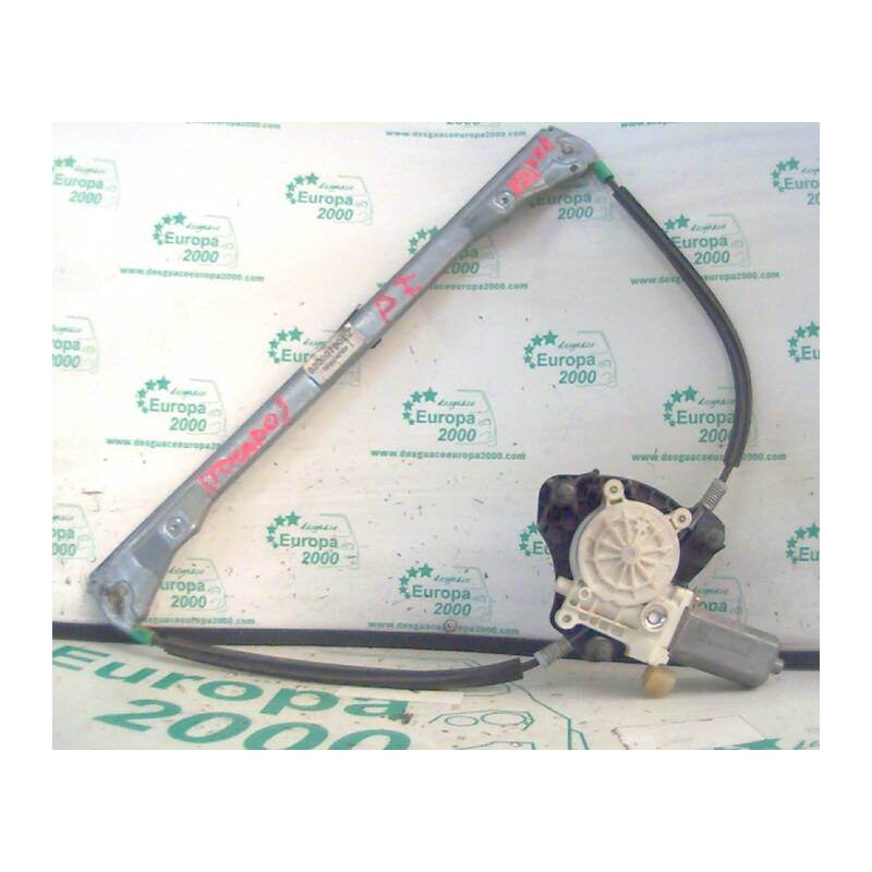 Recambio de elevalunas delantero izquierdo para renault clio ii fase i (b/cbo) referencia OEM IAM - Azul 2