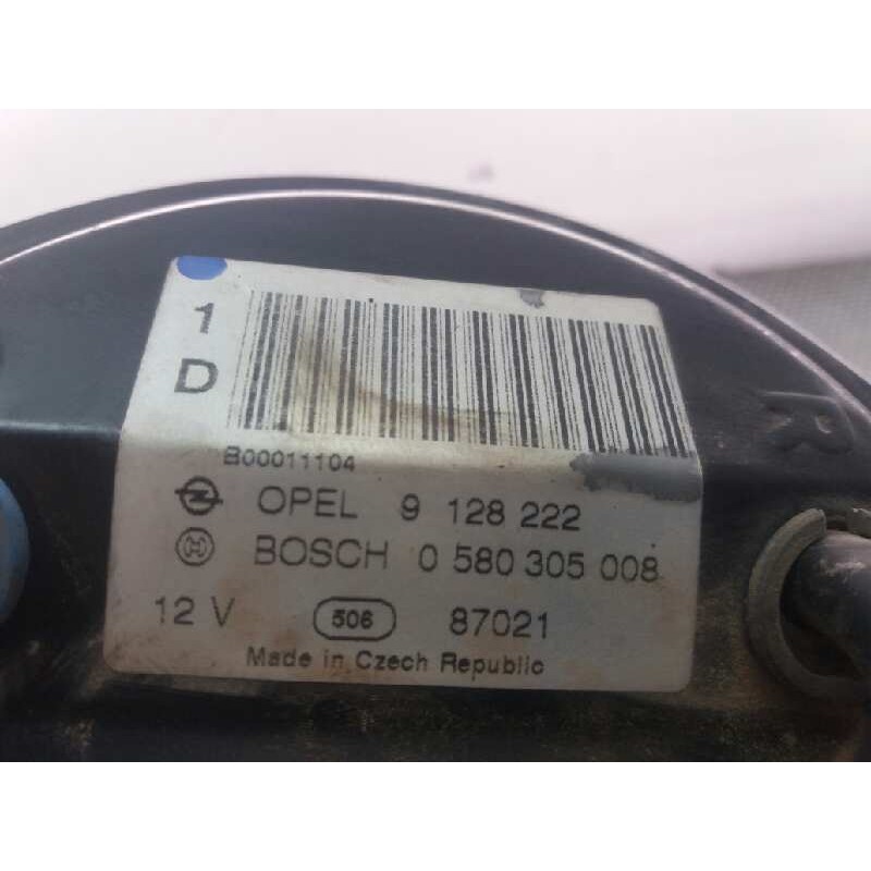 Recambio de aforador para opel astra g berlina club referencia OEM IAM 9128222 0580305008 - Blanco 3