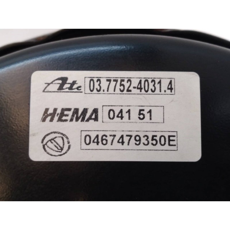 Recambio de servofreno para fiat doblo (119) 1.9 jtd elx / dynamic referencia OEM IAM 03775240314 0467479350E 3