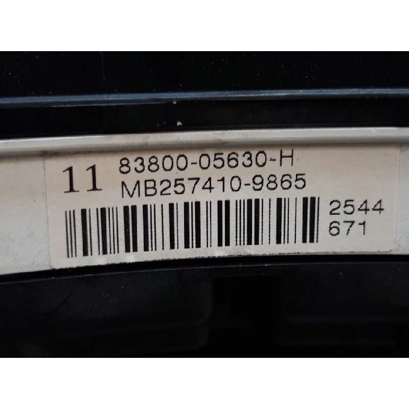 Recambio de cuadro instrumentos para toyota avensis wagon (t25) 2.0 d-4d executive referencia OEM IAM 8380005630H - Gris 2