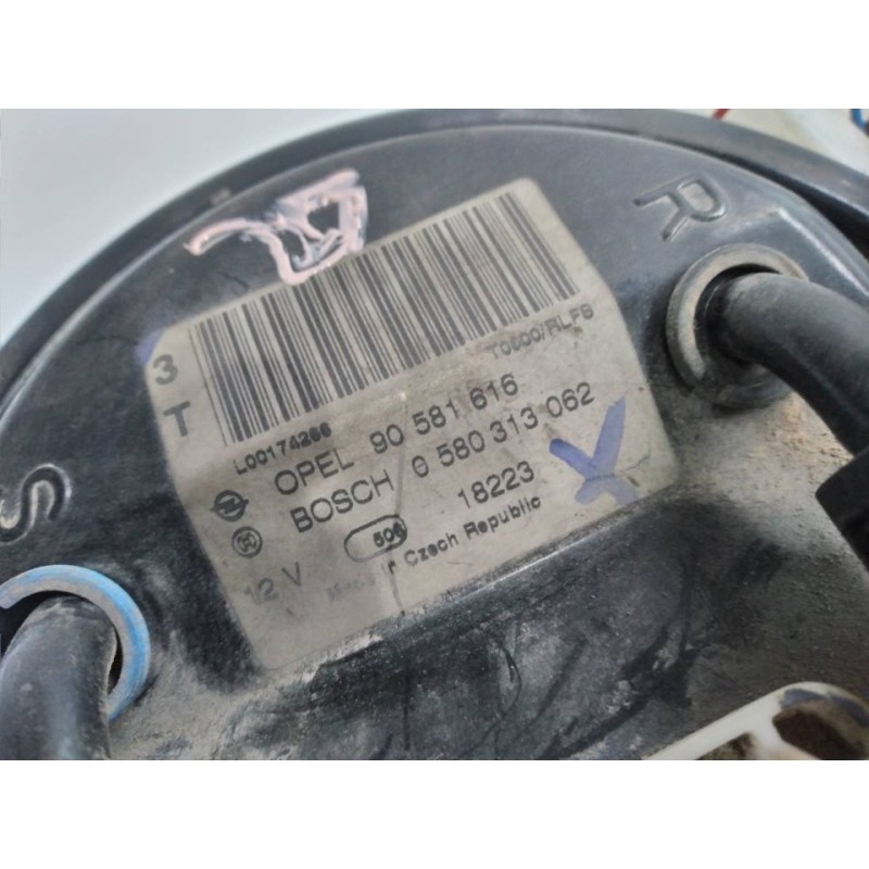 Recambio de aforador para opel zafira a elegance referencia OEM IAM 0580313062 90581616 5