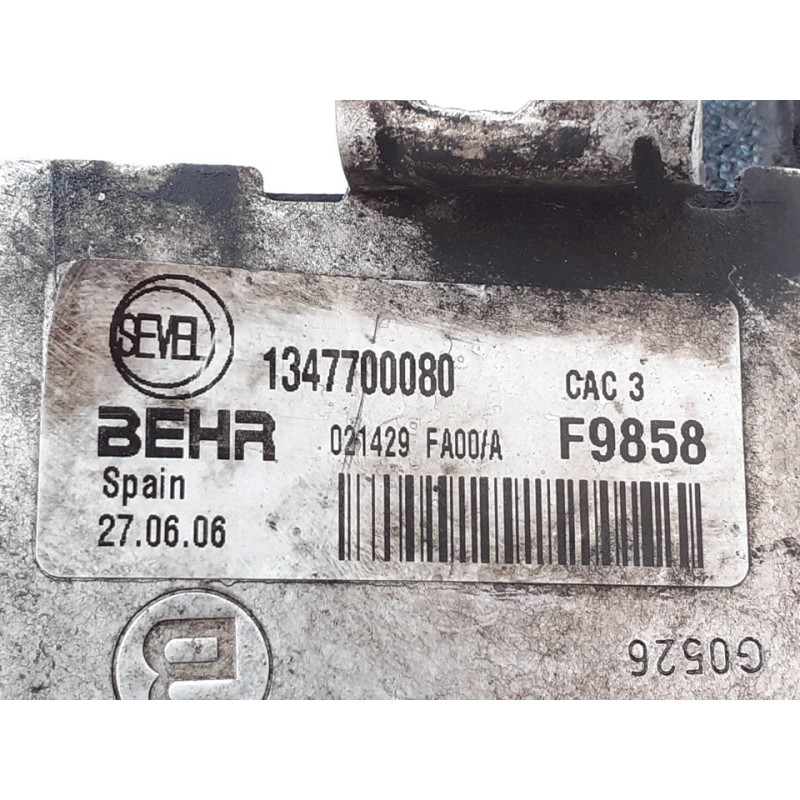 Recambio de intercooler para citroën jumper caja abierta (06.2006 =>) 35 l2 hdi 120 referencia OEM IAM 1347700080 - Blanco 3