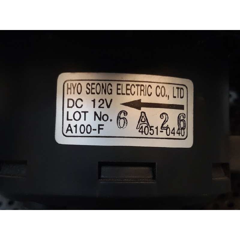 Recambio de motor calefaccion para ssangyong kyron 200 xdi limited referencia OEM IAM 40510440 - Negro 4