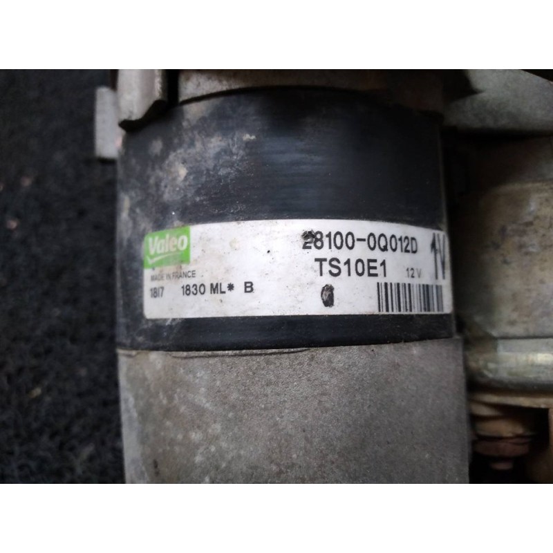 Recambio de motor arranque para citroën c1 sx referencia OEM IAM 281000Q012D 4