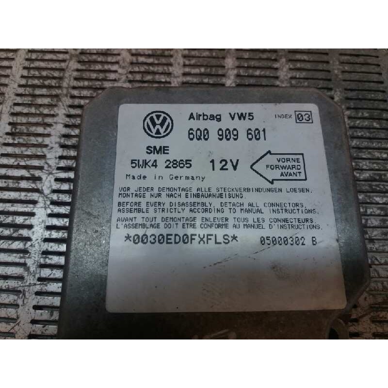 Recambio de kit airbag para volkswagen polo berlina (6n2) 1.0 referencia OEM IAM - Rojo 2