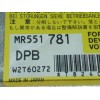 Recambio de centralita airbag para mitsubishi montero (v60/v70) 3.2 di-d gls (3-ptas.) referencia OEM IAM MR551781  
