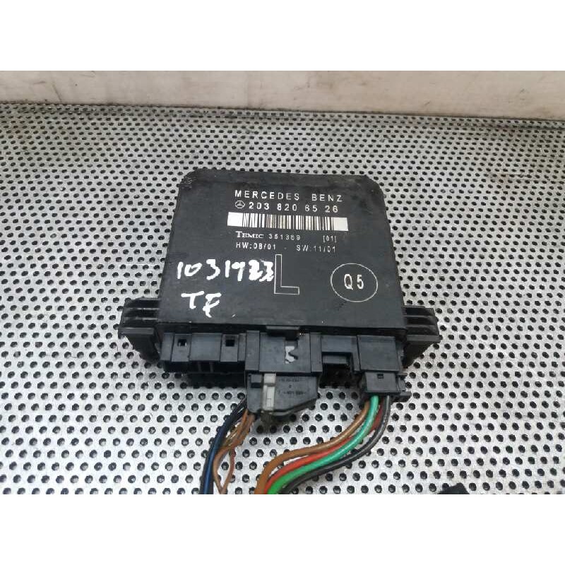 Recambio de centralita check control para mercedes-benz clase c (w203) berlina 2.2 cdi cat referencia OEM IAM 2038206526  