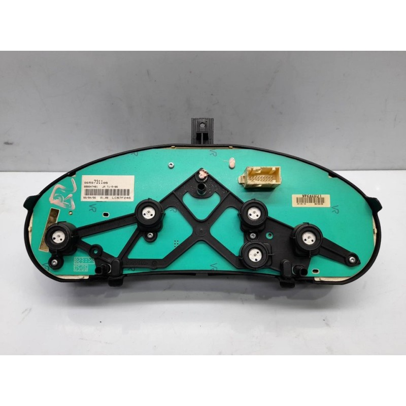 Recambio de cuadro instrumentos para peugeot 206 berlina xs-line referencia OEM IAM 9659731180 - Negro 3