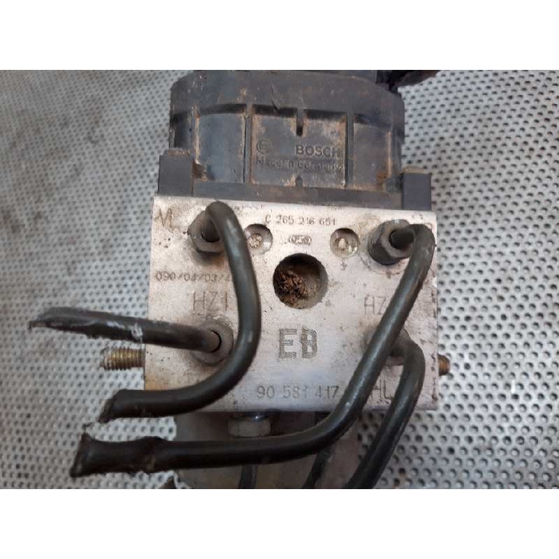Recambio de abs para opel zafira a 2.0 dti referencia OEM IAM 0265216651 90581417 BOSCH 2